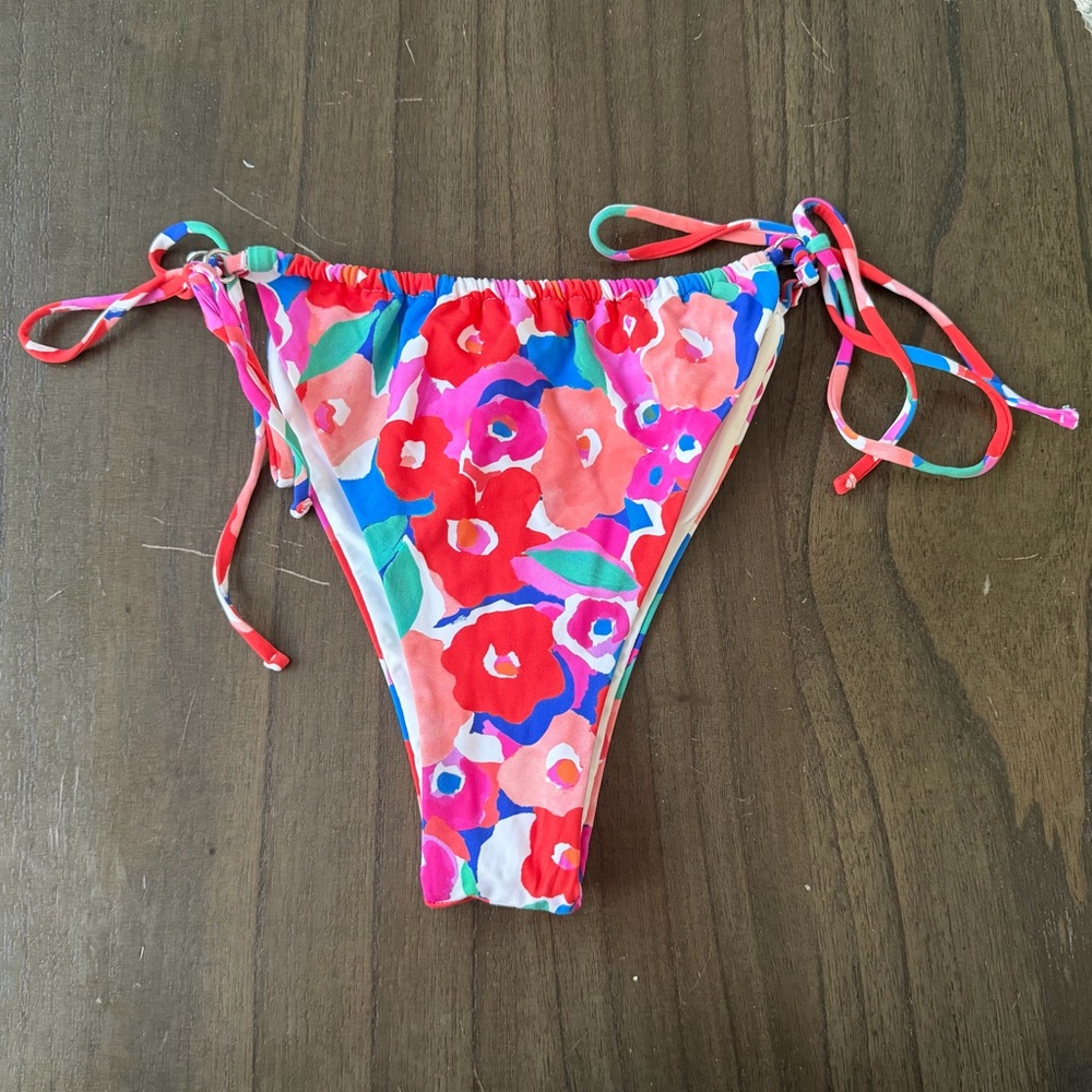 Garage Colorful Floral Bikini Bottom